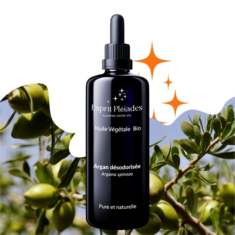 Huile d’argan désodorisée